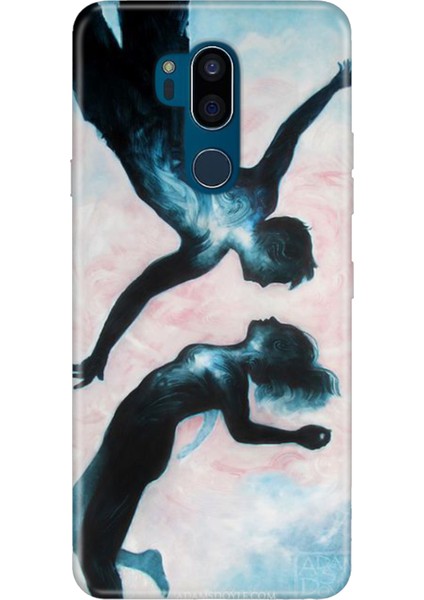 Lg G7 Thinq Uyumlu Kılıf Desenli Baskılı Silikon Waterlove