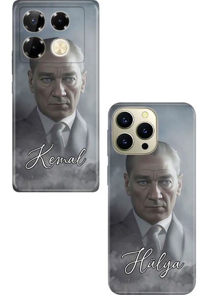 Huawei 200 Pro 400 Pro Kılıf Kişiye Özel Isim Yazılı Silikon Grafik-77