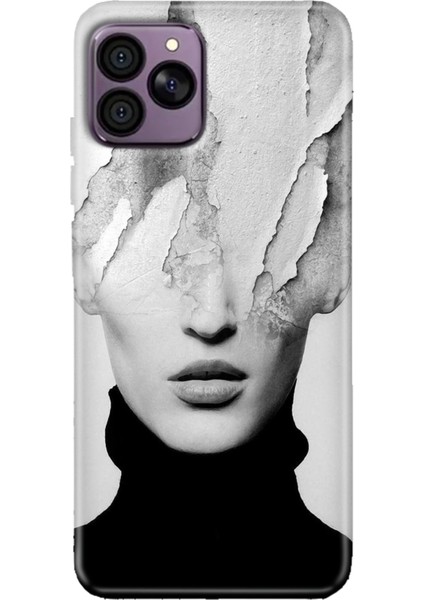 Hiking A41 Uyumlu Kılıf HIKING-A41 Telefon Kılıfı Baskılı Art Girl