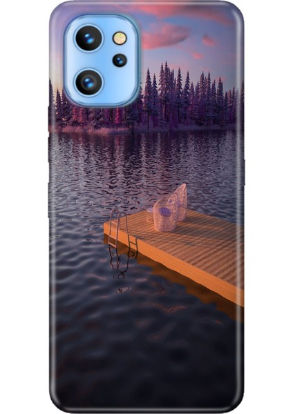 Reeder S19 Max Pro Uyumlu Kılıf Resimli Desenli Silikon Romantik Rıhtım