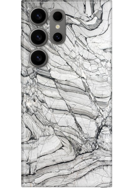 Samsung Galaxy S25 Ultra Kılıf SM-S928 Kapak Baskılı Sena Mermer