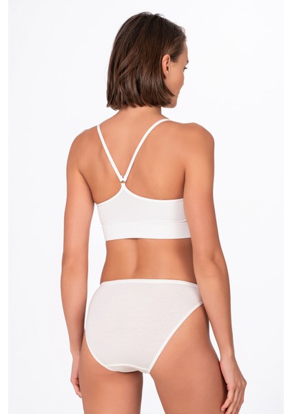 Kadın Viskon Slip Ekru | K23926 fiyatları