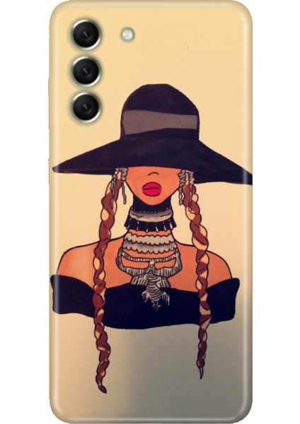 Samsung Galaxy S21 Fe Uyumlu Kılıf Desenli Baskılı Silikon Modaguru