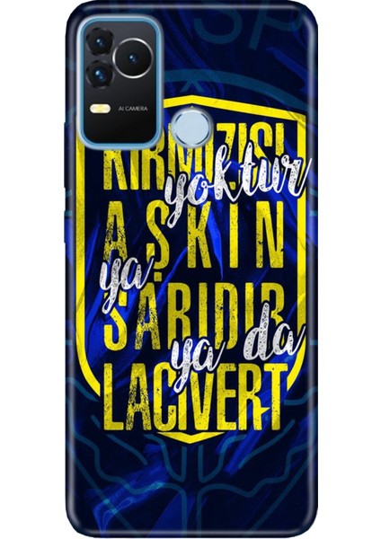 Omix X400 Kılıf Silikon Moderna Desenli Aşkın Rengi Sarı Lacivert