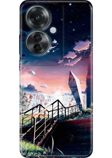 Oppo Reno 11F 5g Uyumlu Kılıf Desenli Baskılı Silikon Empire State