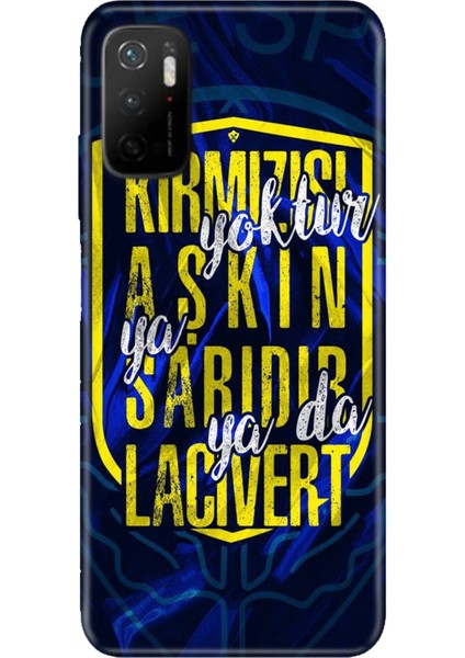 Xiaomi Redmi Note 11SE Kılıf Silikon Tioserisi Aşkın Rengi Sarı Lacivert