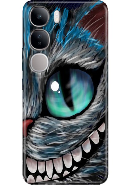 Vivo V40 Lite Kılıf V40 Lite Desenli Tpu Silikon Baskılı Arsız Kedi