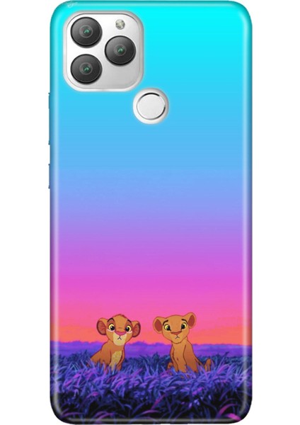 General Mobile Gm 22 Plus Kılıf 0.4mm Lazer Kesim Silikon Stok:junior Aslanlar