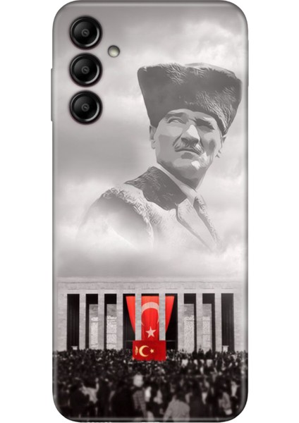 Samsung Galaxy A55 Uyumlu Kılıf Desenli Baskılı Silikon Gazi Mustafa