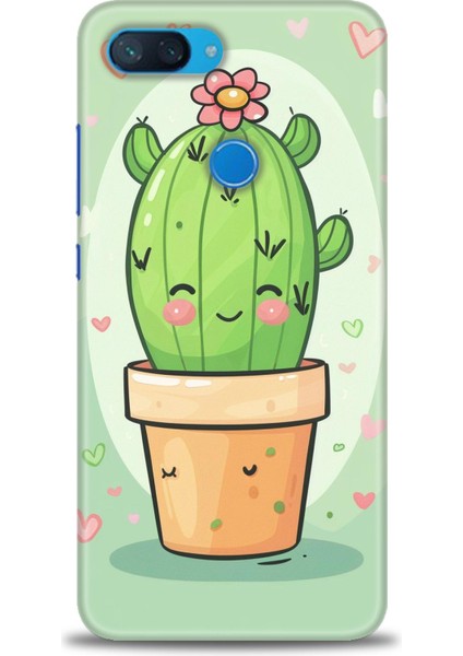 Xiaomi Mi 8 Lite Kılıf Hd Baskılı Kılıf + 9h Nano Tam Kaplayan Ekran Koruyucu 308