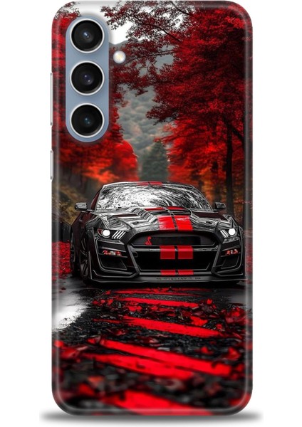 Samsung Galaxy S24 Hd Baskılı Kılıf + 9h Nano Tam Kaplayan Ekran Koruyucu 490