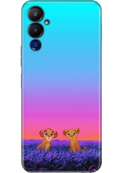 Tecno Pova Neo 4 Uyumlu Kılıf Silikon Desenli Resimli Kapak Junior Aslanlar