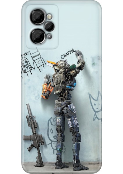 Casper Via X30 Kılıf Resimli Baskılı Nano Silikon Chappie