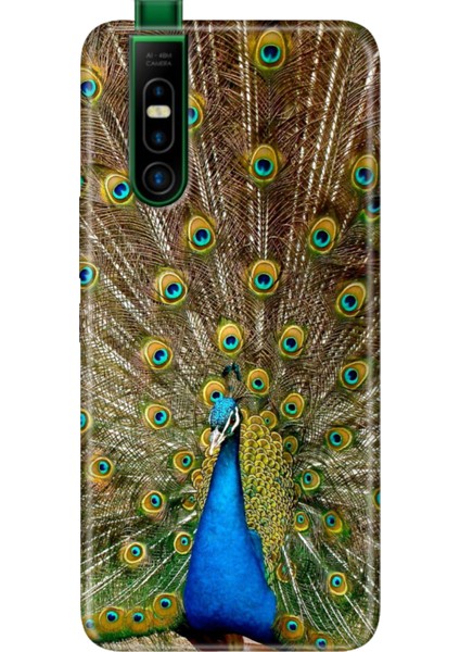 Infinix S5 Pro Kılıf Silikon Desenli Infinix S5 Pro Tavuz Kuşu