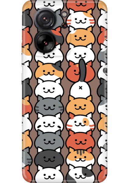 Xiaomi Mi 13T - Mi 13T Pro Uyumlu Kılıf Silikon Desenli Resimli Kapak Nankör Kedi