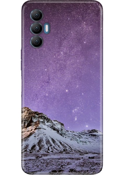 Tecno Spark 8 Pro Kılıf Silikon Tioserisi Desenli Resimli - Parlak Manzara