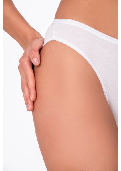 Kadın Viskon Slip Beyaz | K23926 modelleri