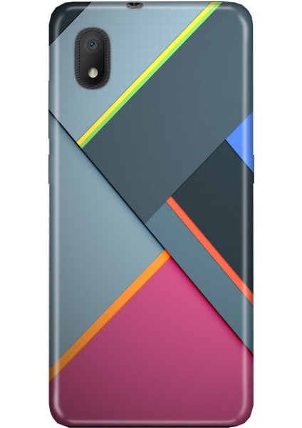 Tcl L7 Uyumlu Kılıf 0.4mm Lazer Kesim Desenli Silikon - 6d Renkler