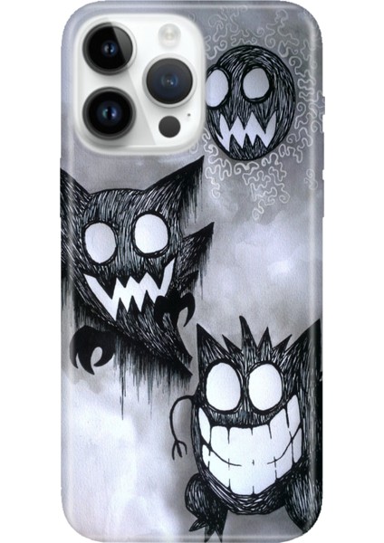 iPhone 13 Pro Max Uyumlu Kılıf Desenli Baskılı Silikon Haydutlar