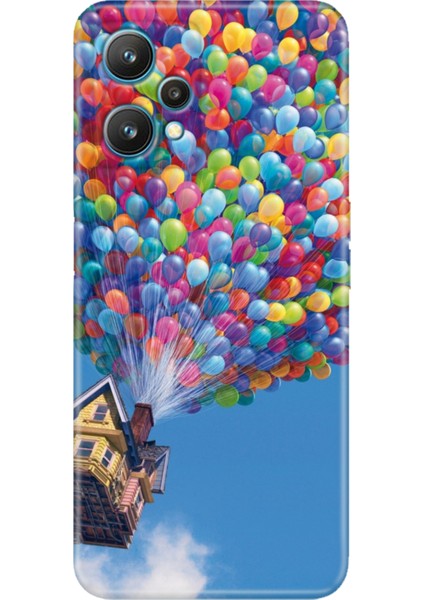 Realme 9 Pro Uyumlu Kılıf Realme 9 Pro Telefon Kılıfı Baskılı Balonlu Ev