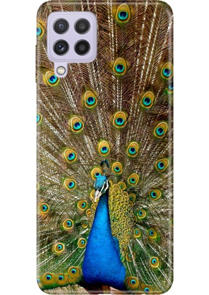 Samsung Galaxy M33 Uyumlu Kılıf Baskılı Silikon Tavuz Kuşu