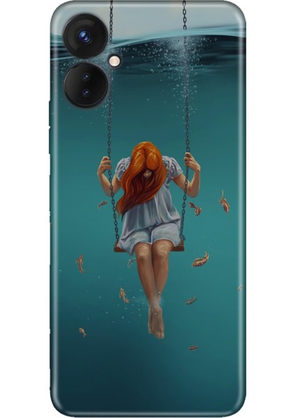 Oneplus 9 Pro Kılıf Silikon Desenli Resimli Uv Kapak Aşk Acısı