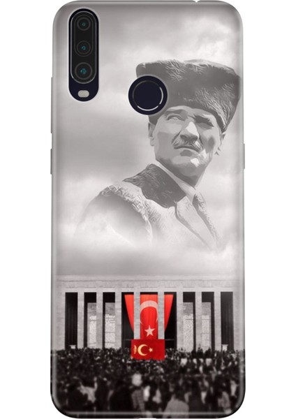 General Mobile Gm 20 Pro Kılıf 0.4mm Lazer Kesim Silikon Kapak Gazi Mustafa