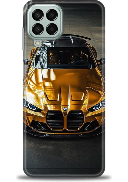 Samsung Galaxy M33 Hd Baskılı Kılıf + 9h Nano Tam Kaplayan Ekran Koruyucu 489