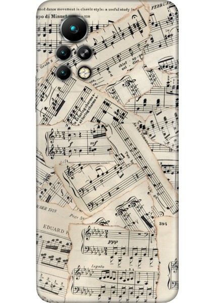 Infinix Note 11 Pro Kılıf Silikon Desenli Tam Koruma Kapak Beste Nota