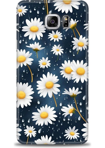 Samsung Galaxy Note 5 Hd Baskılı Kılıf + 9h Nano Tam Kaplayan Ekran Koruyucu 132