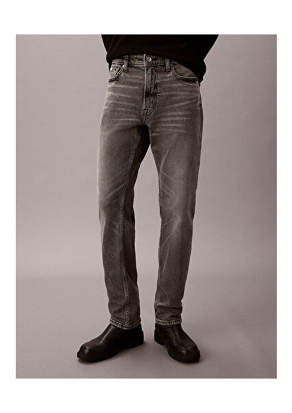 Erkek Slim Pewter Rock Jean Pantolon modelleri