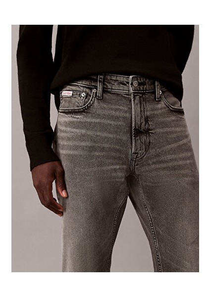 Erkek Slim Pewter Rock Jean Pantolon fırsatları