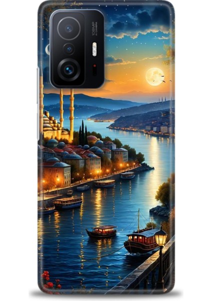Xiaomi Mi 11T Pro Kılıf Hd Baskılı Kılıf + 9h Nano Tam Kaplayan Ekran Koruyucu 222
