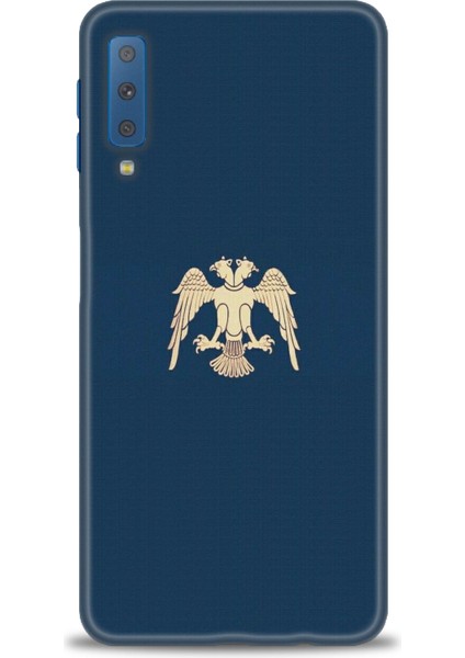 Samsung Galaxy A7 2018 Hd Baskılı Kılıf + 9h Nano Tam Kaplayan Ekran Koruyucu 470