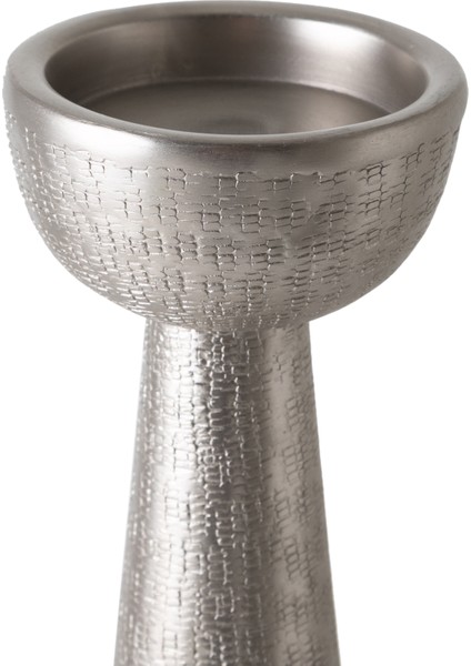 Coned Mumluk Gümüş 13X54CM