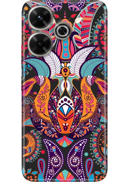 Xiaomi Redmi 13 4g Kılıf Uv-Color Telefon Kılıfı Mandala Aşk