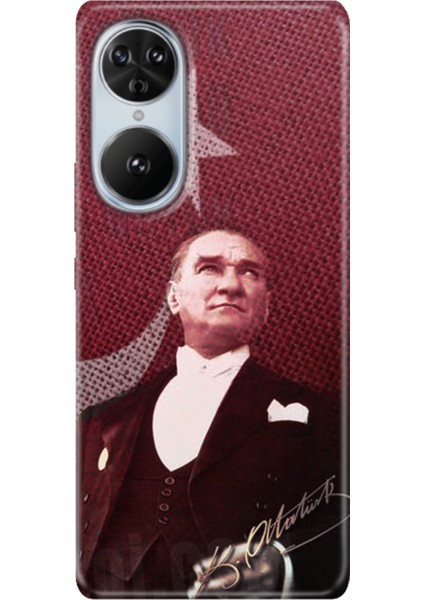 Reeder S19 Max Pro S Edge Kılıf Telefon Kılıfı Baskılı M.k Atatürk