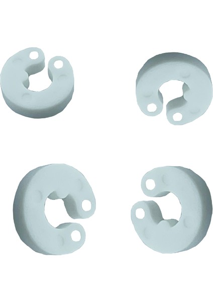 Dikey Perde Hilal Plastik Sekmen