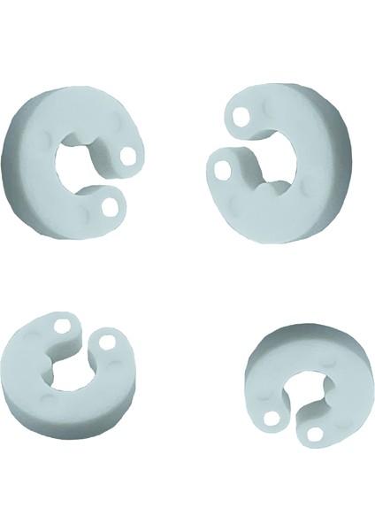 Dikey Perde Hilal Plastik Sekmen