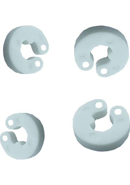 Dikey Perde Hilal Plastik Sekmen