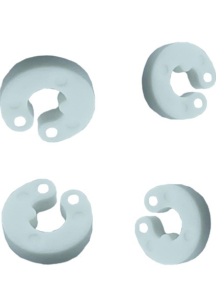 Dikey Perde Hilal Plastik Sekmen