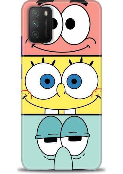 Xiaomi Poco M3 Kılıf Hd Baskılı Kılıf + 9h Nano Tam Kaplayan Ekran Koruyucu 454