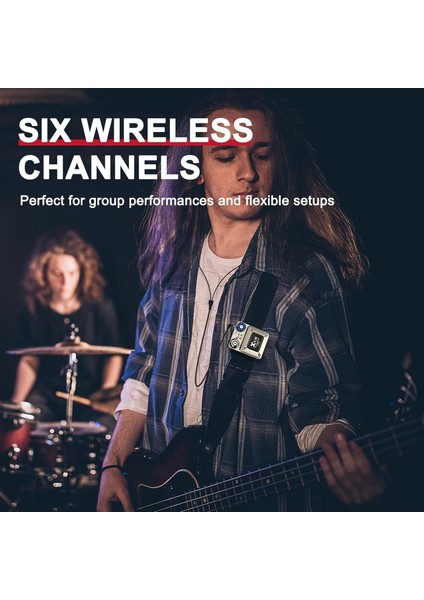 XV-U45R Kablosuz In-Ear Monitor Sistemi Için Sadece Alıcı indirimleri