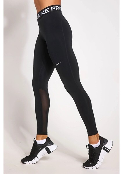 Pro 365 Dri Fit Training Mid Rise Full Length Tight Fit Green Toparlayıcı Tayt Siyah modelleri