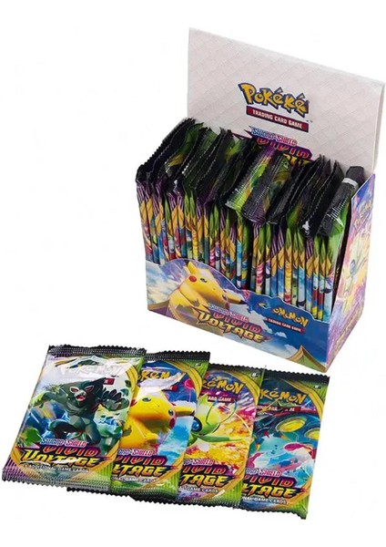 Pokemon x Go Sword & Shield Vivid Voltage Tcg Dx Gx Oyuncu & Koleksiyoner Pokemon Kartı 42 Adet Ing. fiyatları