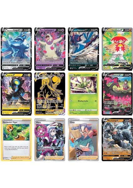Pokemon x Go Sword & Shield Vivid Voltage Tcg Dx Gx Oyuncu & Koleksiyoner Pokemon Kartı 42 Adet Ing. indirimleri