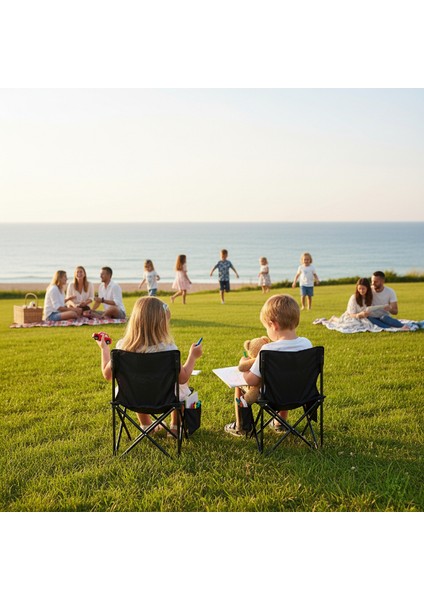 Büro Ev Ofis Yazlık Kamp Hediyesi Için Çocuk Stil Mini Kamp Sandalyesi modelleri