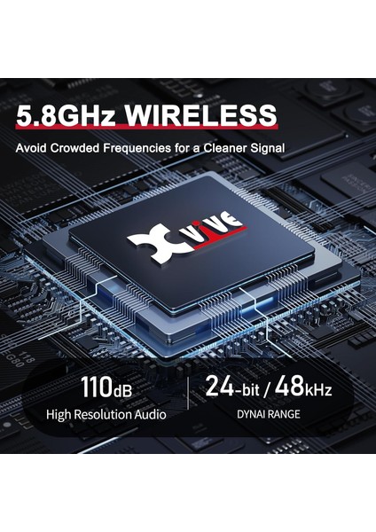 XV-U45T Kablosuz In-Ear Monitor Sistemi Için Sadece Verici modelleri