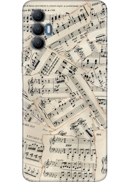 Tecno Spark 8 Pro Uyumlu Kılıf Silikon Desenli Resimli Kapak Beste Nota