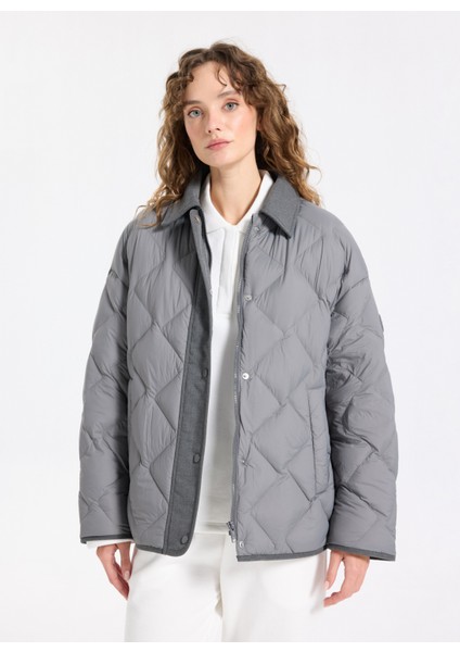 Antrasit Kadın Mont J5WL-MNT7162